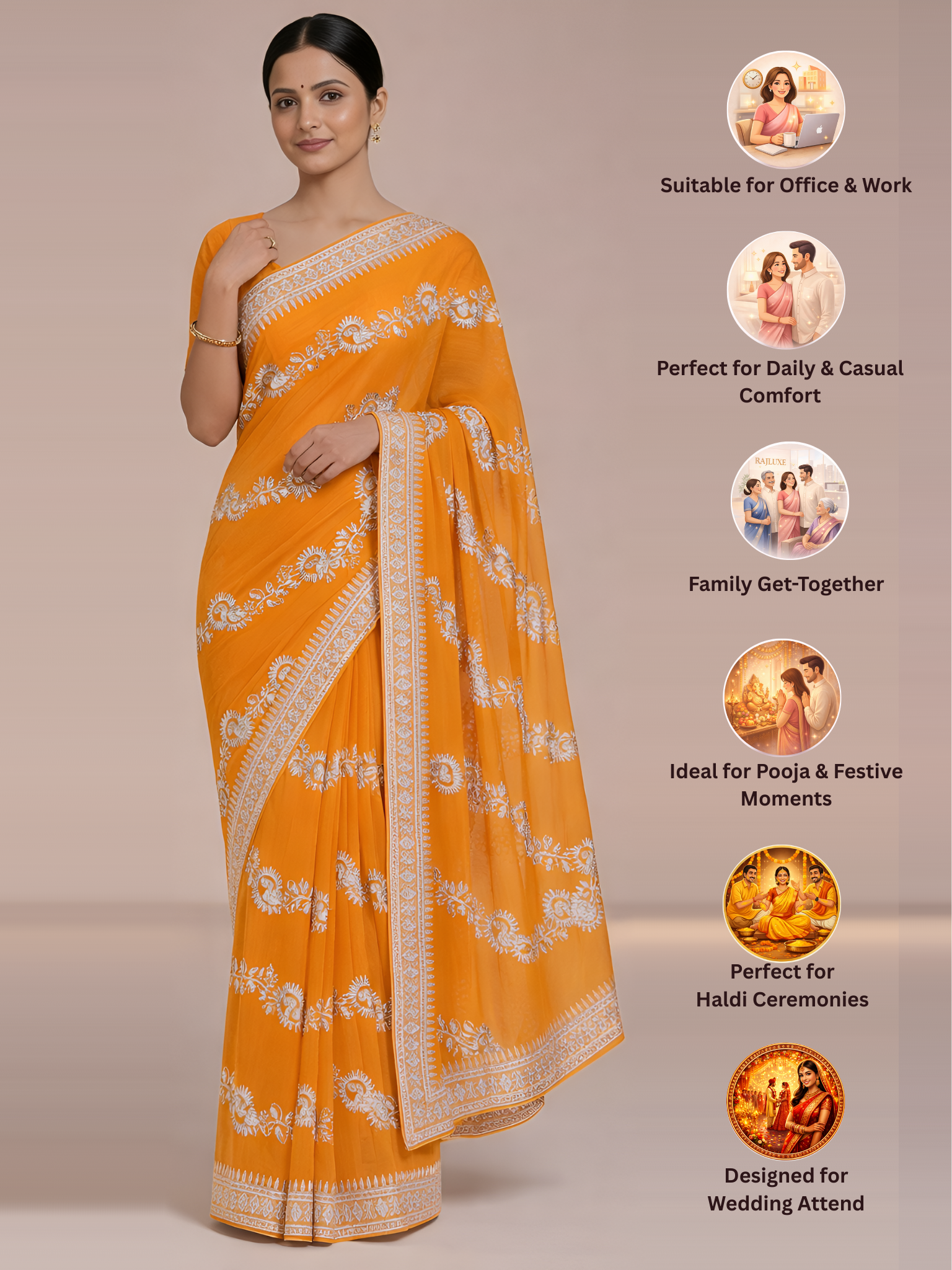 RAjLUXE shringar saree