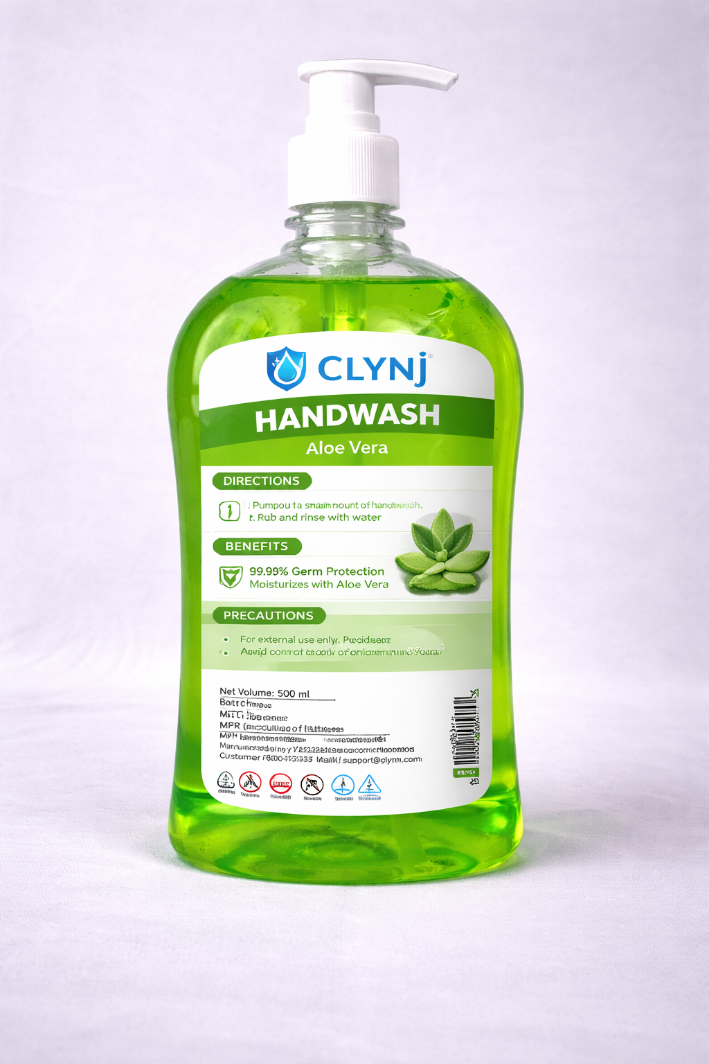 CLYNj Aloe Vera Fresh Handwash