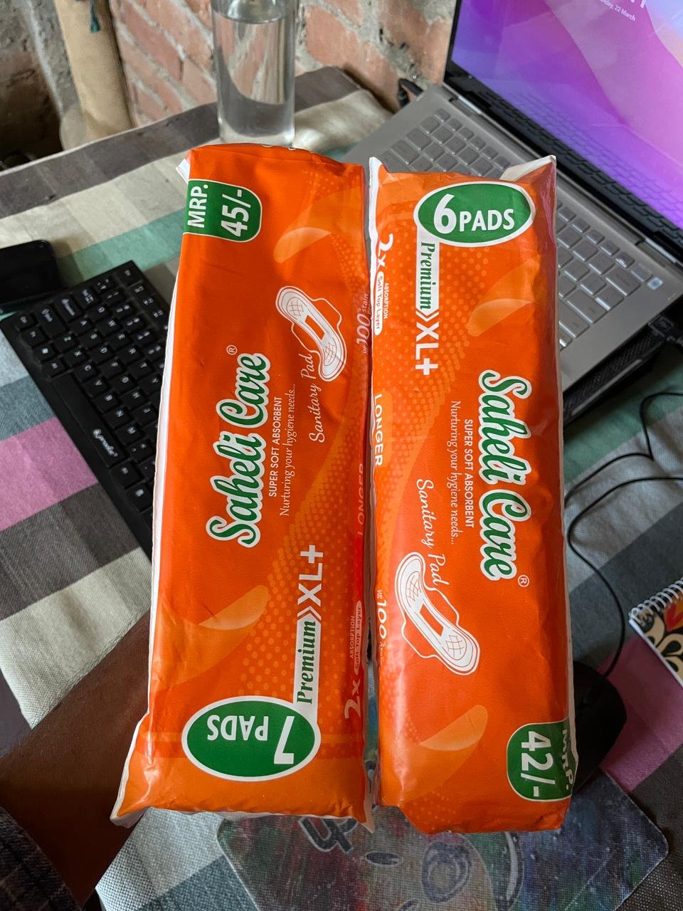 Saheli Care Sanitary Pad 7 Pack