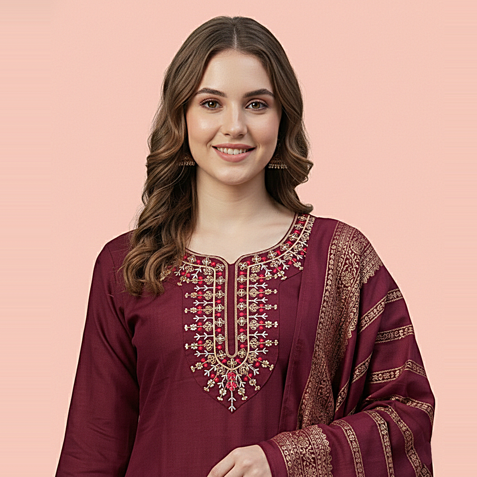 Women’s Embroidered Kurta Pant
